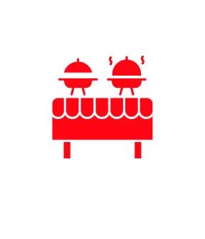 icône cuisine de traiteur